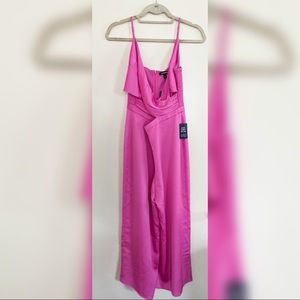 Women’s Pink Cut-Out Jumpsuit